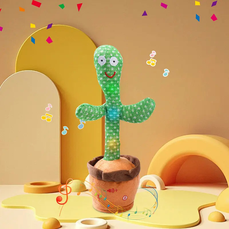 2024 Talking Cactus Toys for Dog and Cat, Dancing Singing Toy,Repeats & Recording What You Say, Birthday Day Gift,Prank Toy,Tricky Toy A2